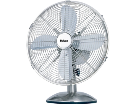 Ventilador de Mesa BELTAX BTF-4023 (3 velocidades - 50 W - Diámetro 40 cm)