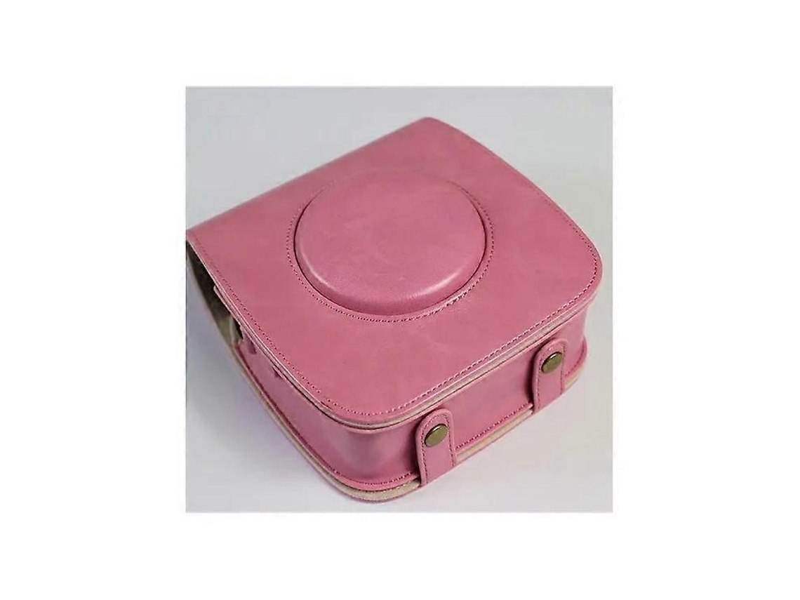 Funda protectora de piel sintética para cámara Fuji Instax Square SQ20 Facpoet