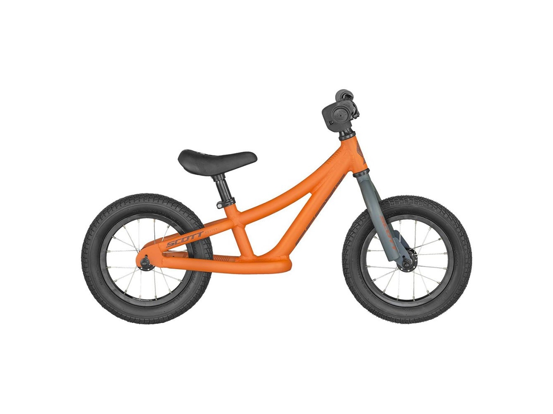 Bicicleta Sem Pedais Roxter Walker 12´´ Laranja Preto Rapazscott Bikes