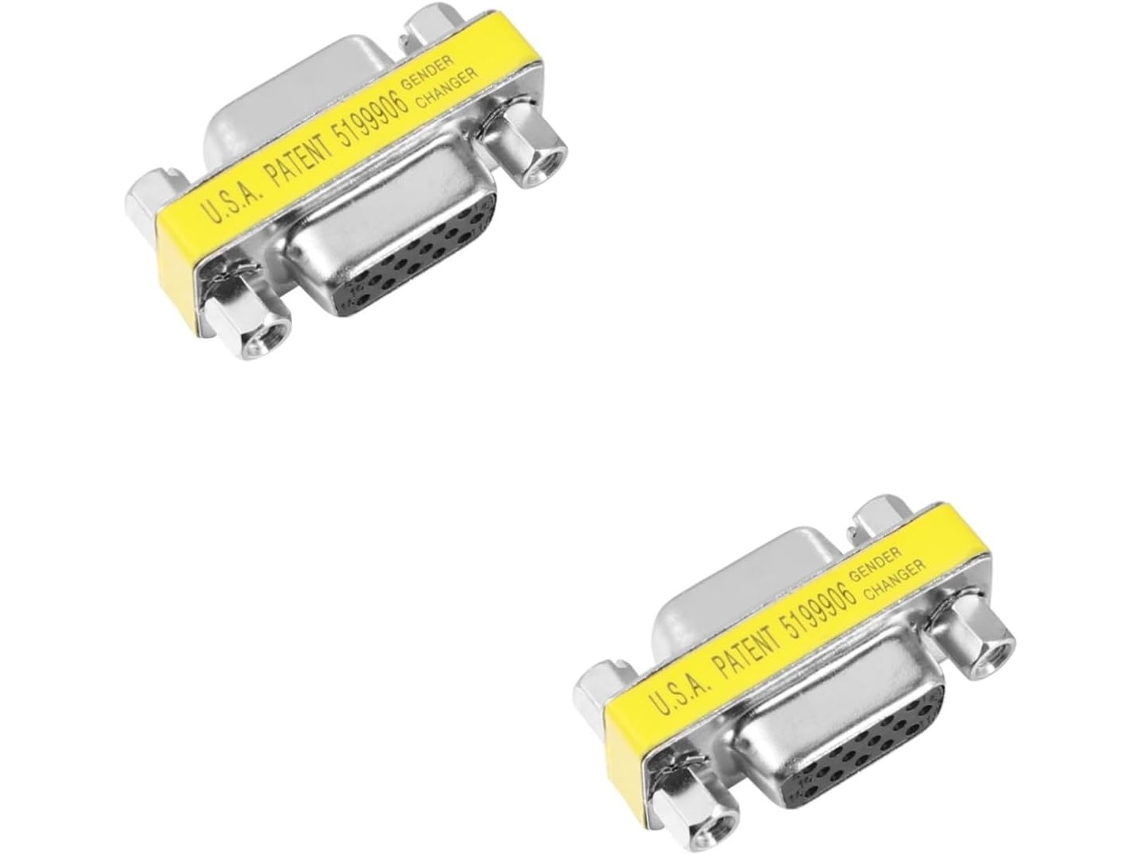 20 Adaptadores Convertidores Vga Hembra Con Pines Acopladores Prácticos