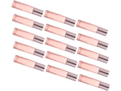 Conjunto De 15 Frascos Portáteis Para Perfume De Rosa E Óleo Essencial Para Diversos Líquidos.