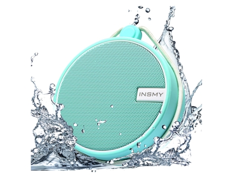 Altavoz Bluetooth ENZONS Ducha portátil inalámbrica al aire libre impermeable Ipx7 para el hogar piscina playa senderismo verde