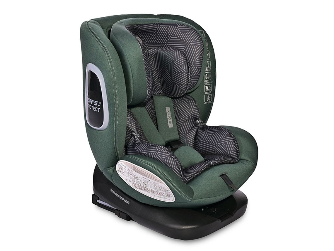 Silla de auto PHOENIX i-size ISOFIX 360 (40-150 cm) de LORELLI Green Pine