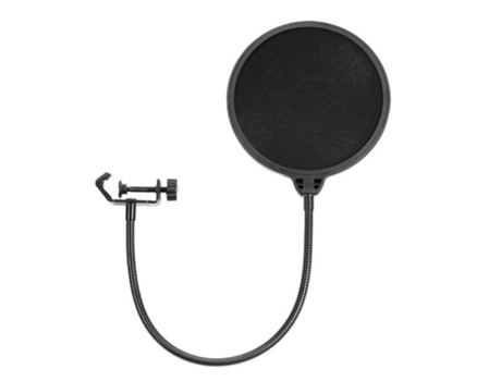 Swing boom chão de metal suporte de palco ajustável tripé suporte de microfone[tela de vento do microfone]