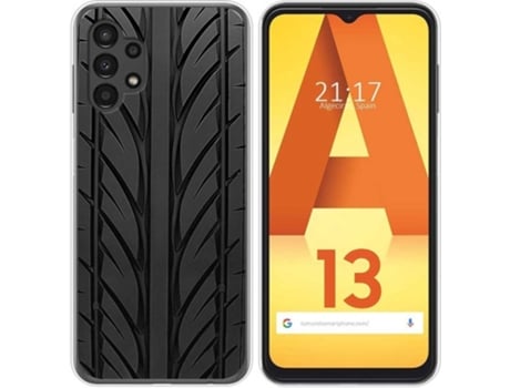 Carcasa para Samsung Galaxy A13 4G TUMUNDOSMARTPHONE Dibujos Neumatico Multicolor