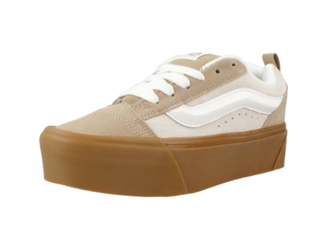 Zapatillas de Mujer VANS Knu Stack Skater Tecido Marrón (36.5)