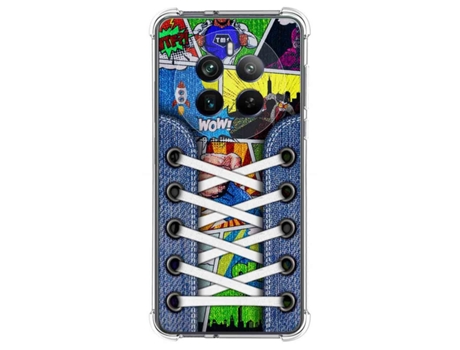 Funda Diseño Zapatillas para Realme 12 Pro 5G / 12 Pro Plus 5G TUMUNDOSMARTPHONE Silicona Multicolor