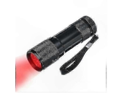 Linterna de luz roja de 670 nm con 9 LED para mejorar la visión - Dispositivo anti-deterioro