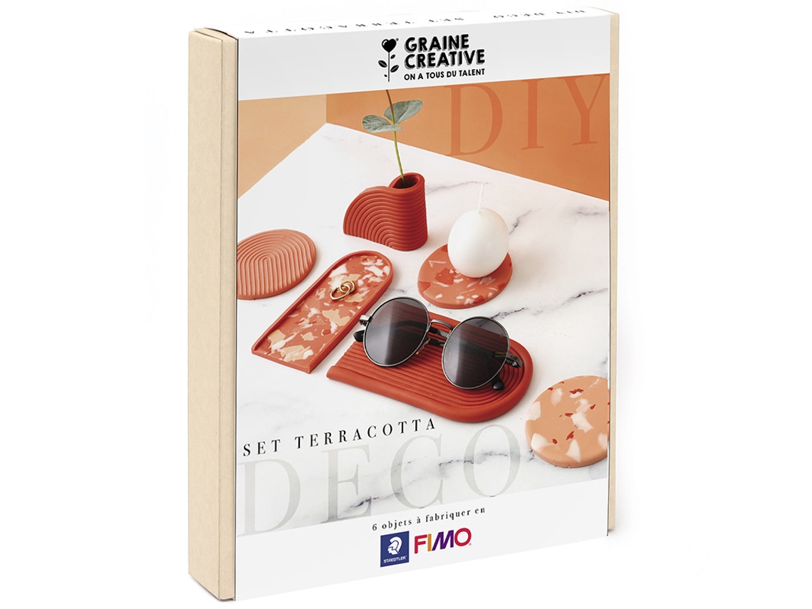 Caja de bricolaje - Mis objetos de decoración - Terracota