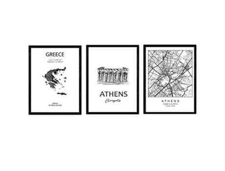 Pack de Poster NACNIC Paises y Monumentos (A3)