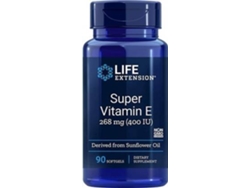 Complemento Alimentar LIFE EXTENSION Super Vitamina E (90 cápsulas vegetais)