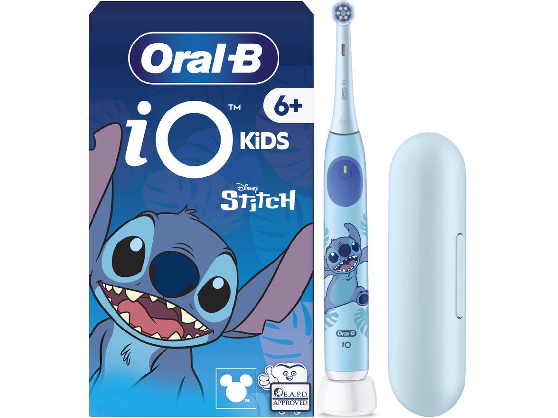 Cepillo de Dientes Eléctrico ORAL-B iO Kids Stitch (Azul Claro)