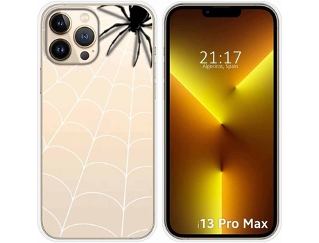 Carcasa iPhone 13 Pro Max (6.7) TUMUNDOSMARTPHONE Araña Dibujos Multicolor