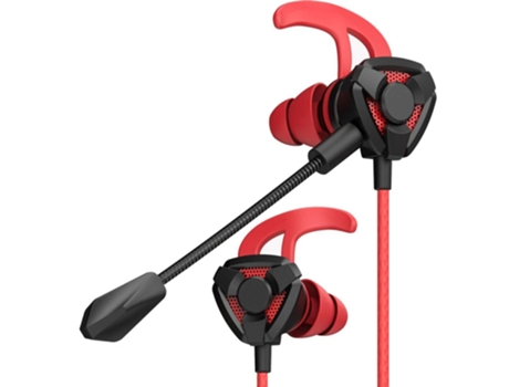 Auriculares con cable SLOWMOOSE G9 rojo