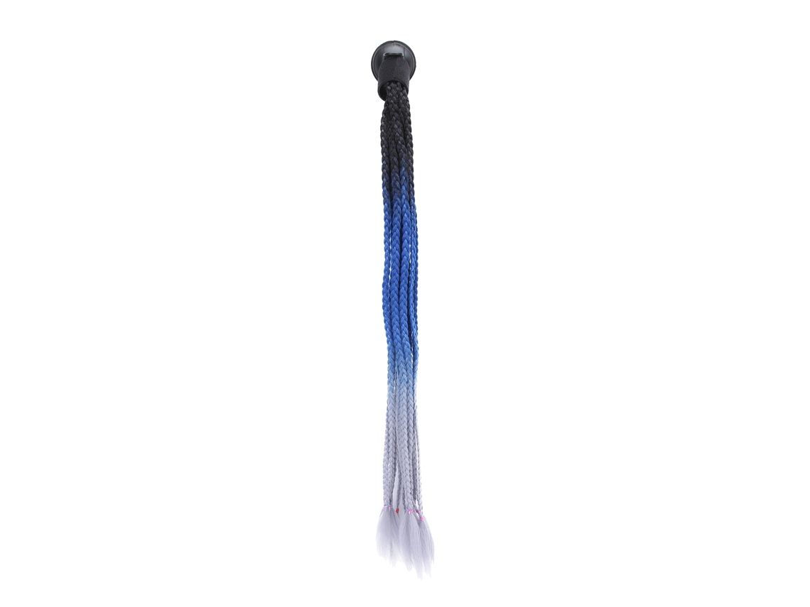 Coletas para casco con ventosa, reutilizables para cascos de moto, esquí, bicicleta, trenzas y coletas, ajuste seguro.