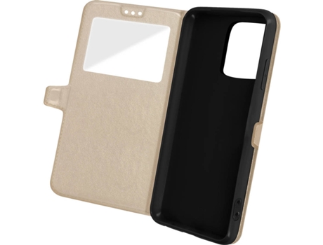 Funda Apple iPhone 13 Pro AVIZAR Ventana Doblr (Dorado)