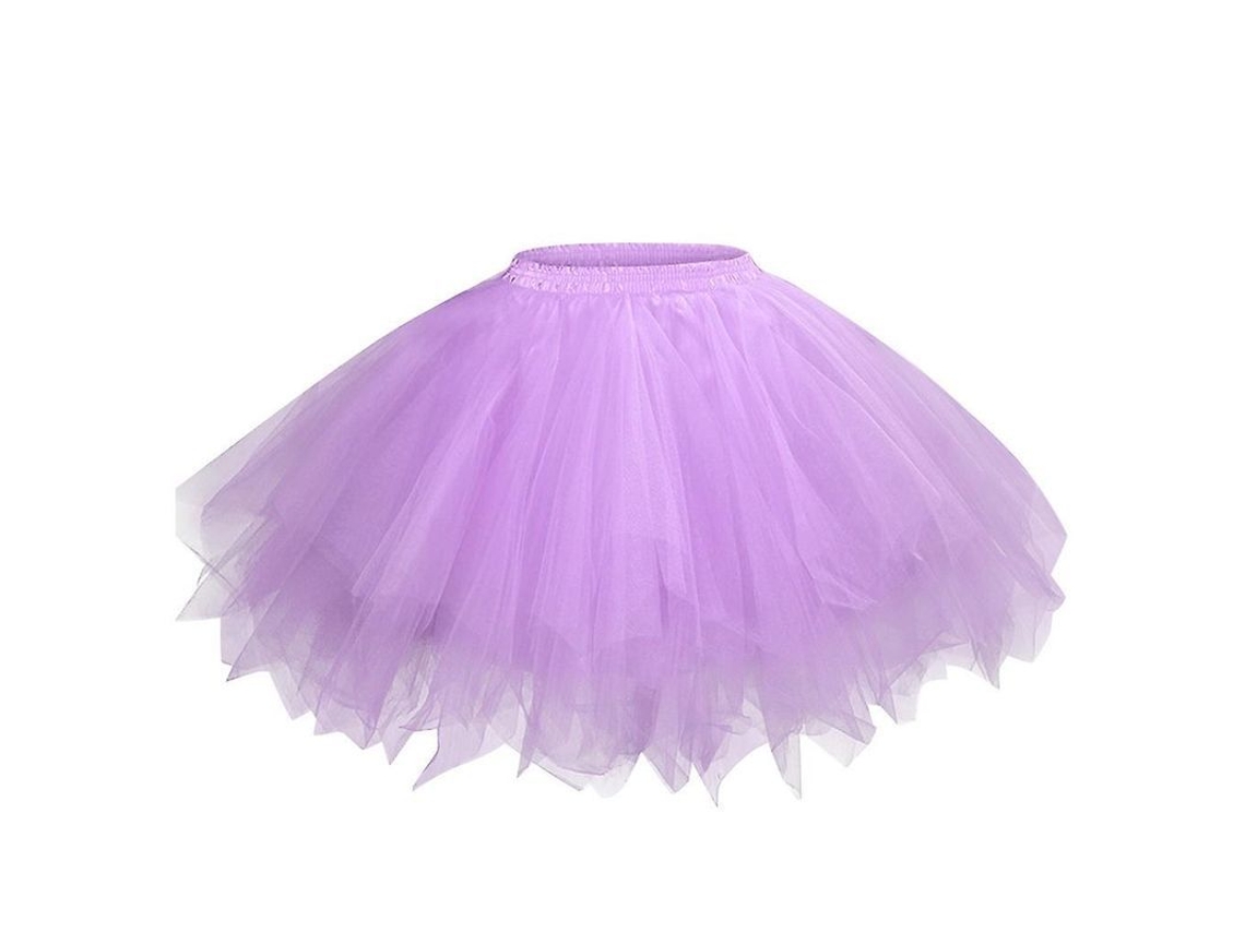Falda Tutú Corta Elástica De Princesa Para Mujer, De Malla Y Tul, Para Baile De Adultos, Talla Xxl