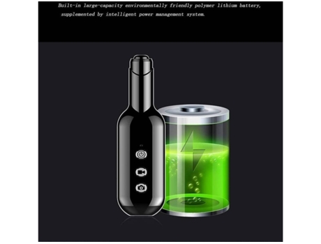 Disco Grabadora de voz Mini cámara Reducción de ruido de alta definición Grabación inteligente-64GbBlack