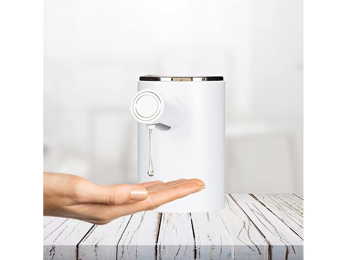 2026-dispensador De Jabón Automático Sin Toque Linjou Para Cocina Y Baño (blanco)