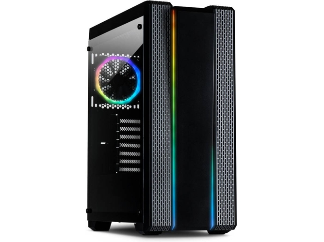 Caja PC INTER-TECH S-3901 Impulse (ATX Mid Tower - Negro)
