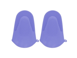 2 guantes de silicona gruesos para horno, antiquemaduras | Sin marca