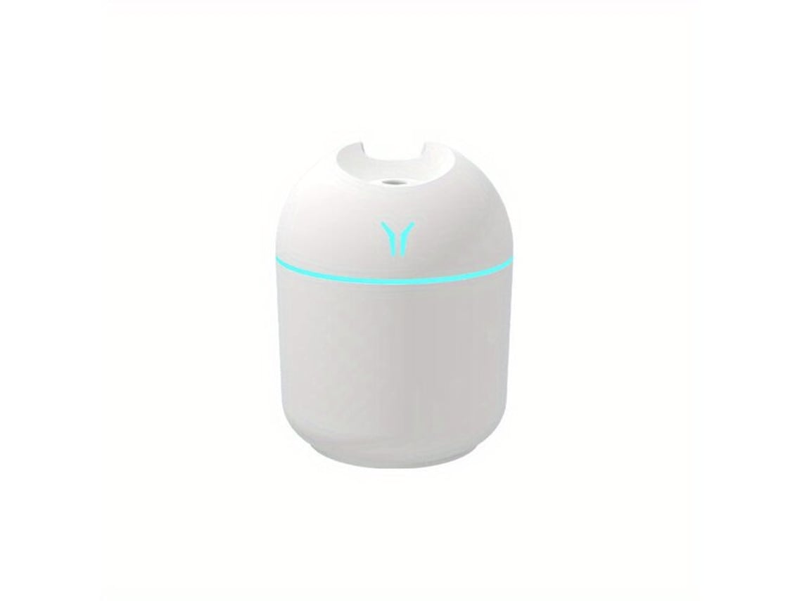 Humidificador de aire y difusor de aroma recargable por USB con luz nocturna
