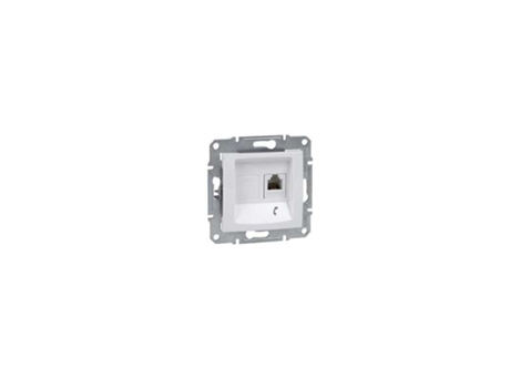Toma Telefono Rj11 Blanco Sedna Sdn4101121 SCHNEIDER