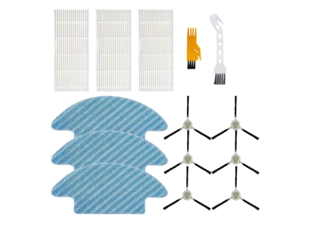 Peças para lefant m210 m213 f1 robot escova lateral filtro esfregão escova