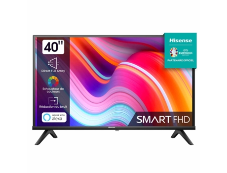 Smart TV HISENSE 40A49K (Negro - Full HD - F - 40")