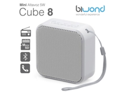 BIWOND WONDERFUL EXPERIENCE Altavoz Biwond Mini 5W Cube 8 Varios Colores Aux Fm 600Mah