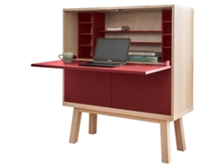 Grande Escritorio MON PETIT MEUBLE FRANÇAIS de Madera Con Almacenamiento 120 cm de Ancho