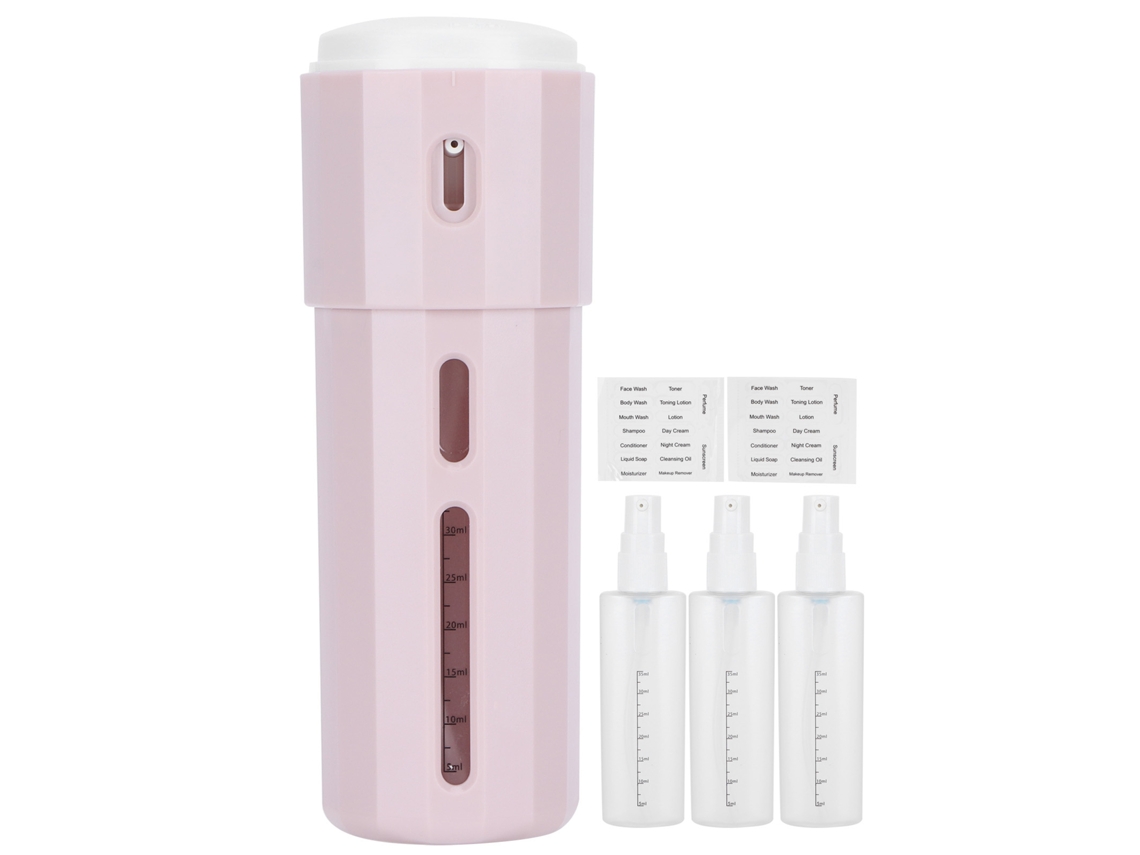 Accesorios para botellas vacías de dispensador de viaje 3 en 1