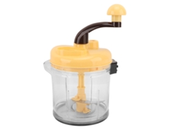 Picadora de alimentos manual con 3 velocidades, picadora de verduras y hortalizas, ideal para carne, frijoles y ajo