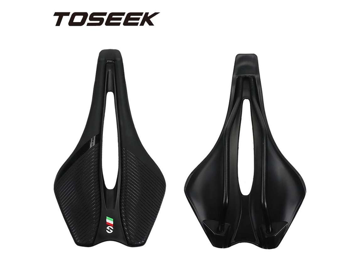 Sillín de bicicleta de carreras Toseek, ligero, para triatlón, MTB, ciclismo de carretera, cojín transpirable, vayotoy