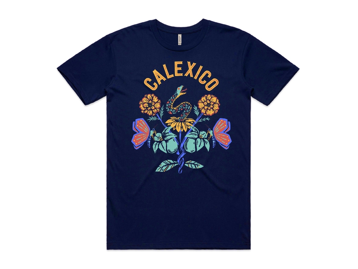 Calexico Miguel Snake T-shirt Rockinstone Unisex Adults Best Sellers Size:xxl