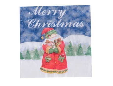 pañuelos de fiesta de navidad, adornos navideños, estilo2