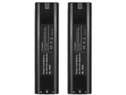 2 Baterías Recargables De Ni-cd De 9,6 V Y 1500-2000 Mah Para Makita Serie 6000 9000 4000 5000 8400 Da Ml