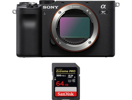 Kit Cámara SONY Alpha a7C + SanDisk 64 GB (Full-Frame)