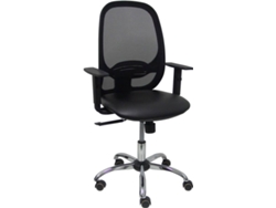 Silla Operativa PYC Cilanco Negro (Brazos Ajustables - Malla)