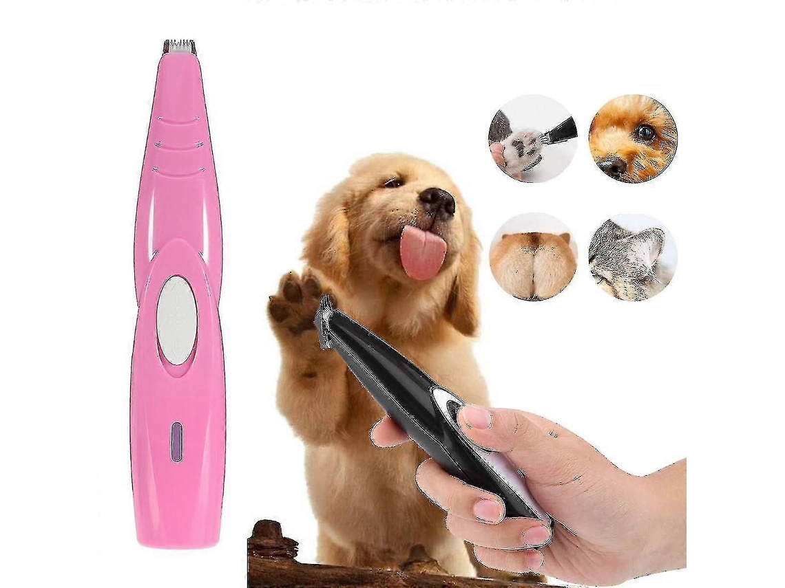 Tijeras eléctricas para recortar el pelo de las patas del perro