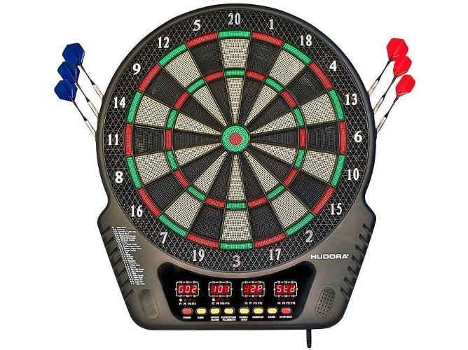 Juego de Juego de Dardos HUDORA Alvo multicolorido
