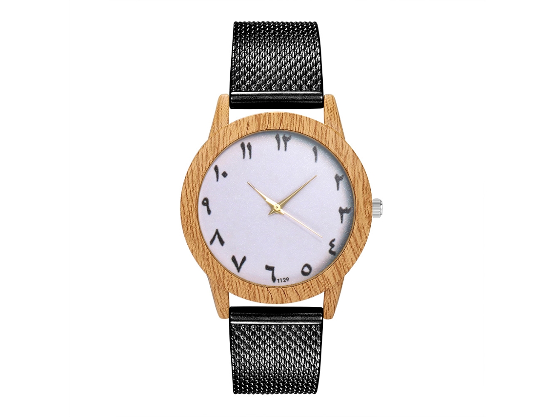 Reloj De Pulsera De Cuarzo Simple Unisex Con Correa De Silicona Negro Zhoulianfa
