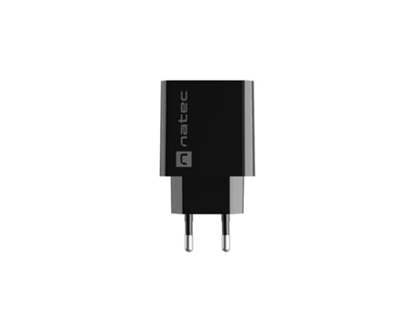 Cargador Pared Ribera Nuc NATEC Negro