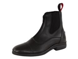 Botas Equitação Jodphur Waco Front Zip Vegan Leather Preto Eu 39Premiere