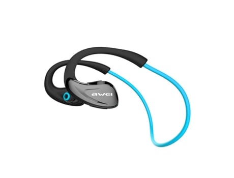 Auriculares Bluetooth Awei A880Bl Sport Auriculares inalámbricos para teléfonos con funcionamiento en la oreja azul