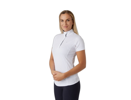 Camisa de Mujer HORZE Competición Blaire Blanco (44)