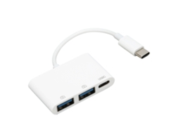 Adaptador Usb 3 En 1 Concentrador De Puertos Múltiples Para Transferencia De Datos De Alta Velocidad Teléfono Computadora