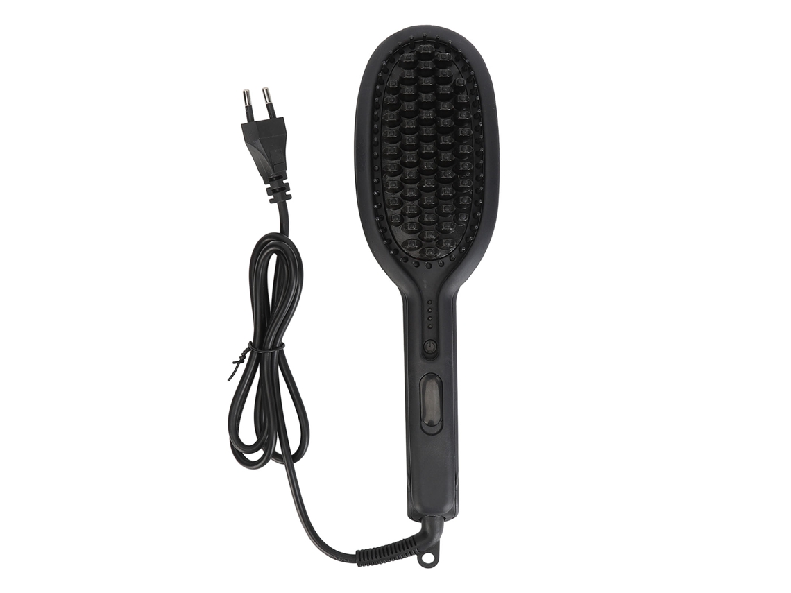 Pincel De Plancha Y Rizado Con Iones Negativos Y Masaje, Cepillo Caliente Automático Para Pelo, Enchufe Eu 220-240v