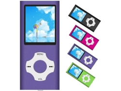 Reproductor De Música Mp3/mp4 Portátil Con Tarjeta Tf De 32 Gb, Compatible Con Vídeo, Grabadora De Voz Y Radio Fm.