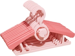 Aros De Ropa Para Bebés Recién Nacidos 10 Unidades, Aros De Abrigo, Aros De Ropa Multifuncionales, Rosa